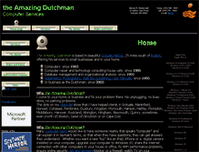 Tablet Screenshot of amazingdutchman.com